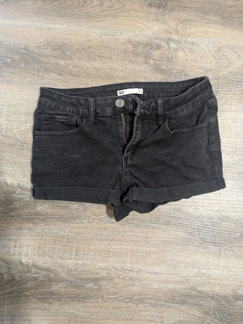 SO Black Women's Denim Shorts